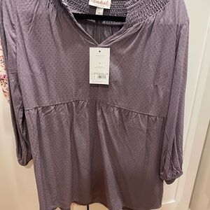 Target Women's Lavender Blouse